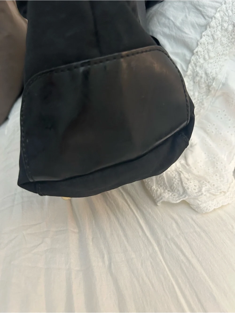 Kipling Black nylon laptop tote